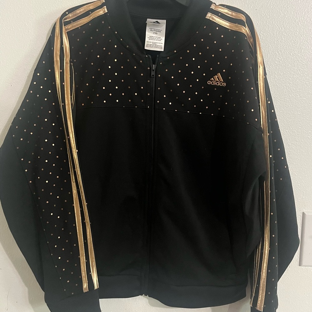 Girl's ADIDAS Jacket SZ 16 XL  NWOT!!